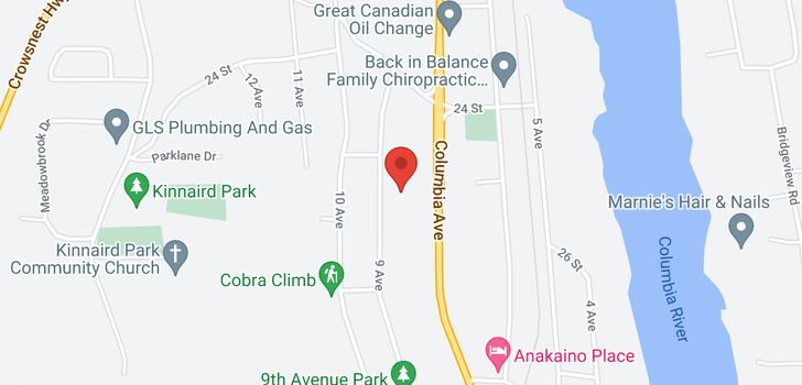 map of 2509 9TH Avenue